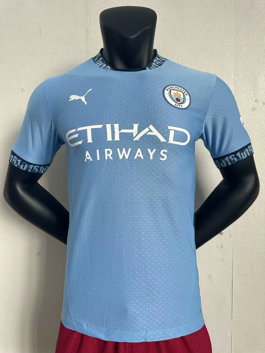 2024-2025 Manchester City Player Edition Home Jersey