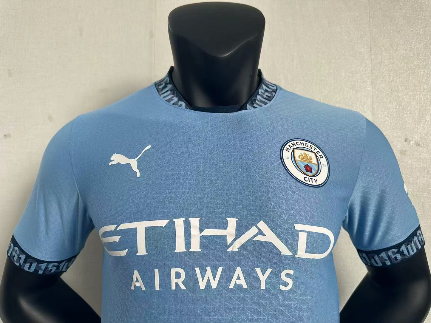2024-2025 Manchester City Player Edition Home Jersey